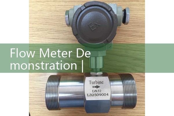 Flow meter demonstration